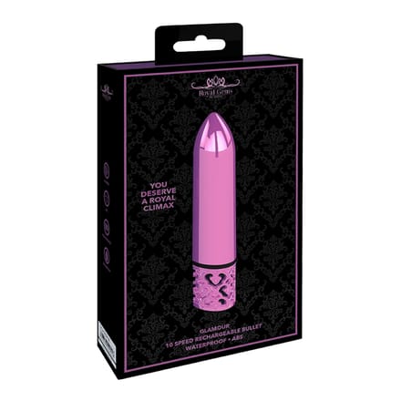 Royal Gems by Shots - Glamor - Powerful Rechargeable Bullet Vibrator