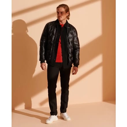 Superdry Utility Wool Overshirt Zwart L Man