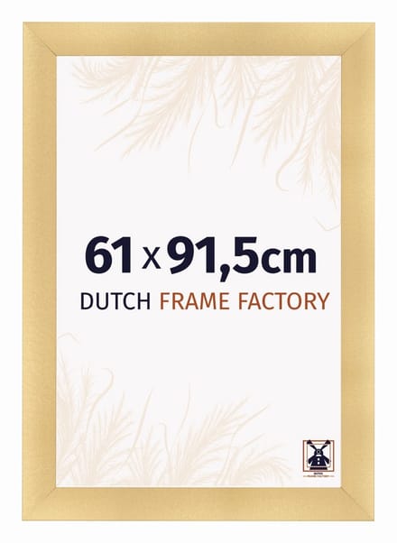 Fotolijst 61x91,5 cm - MDF - Goud Mat - Praag