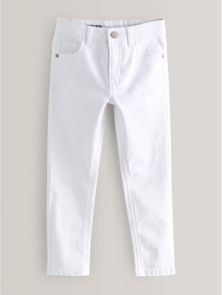 Next - Jongens - Stretchjeans skinny fit - Wit