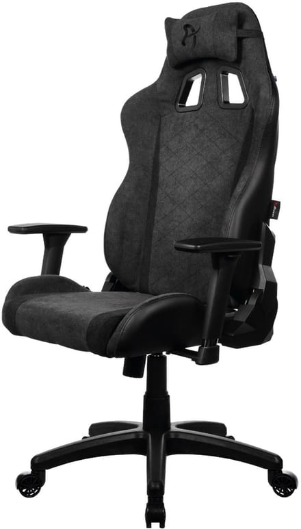 Arozzi Avanti Gamingstoel - Soft Fabric™ - Donkergrijs