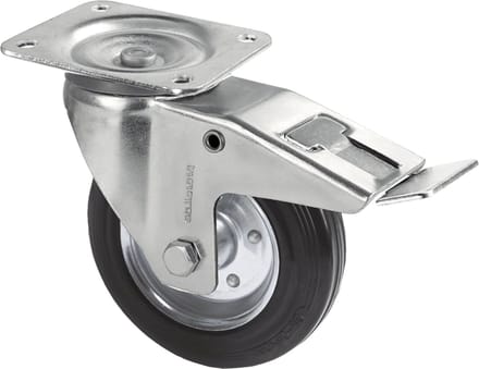 Wovar Zwenkwiel met rem 100 mm | Per Stuk