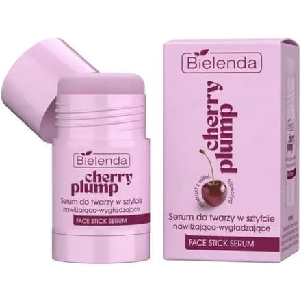 Bielenda Cherry Plump Moisturizing and Smoothing Face Serum Stick 20 g