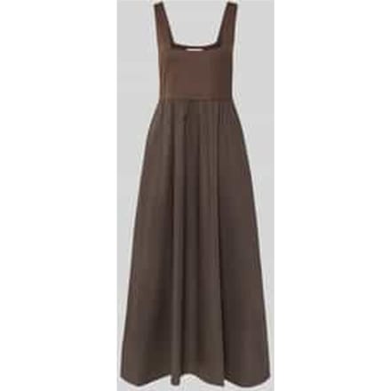 comma - female - Jurk van stofmix met popeline rok en steekzakken