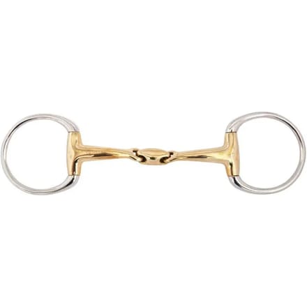 BR DUBBEL GEBROKEN BUSTRENS SOFT CONTACT 16 MM 2.0 Bruin-brons