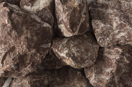Breuksteen Belgisch Rood 60/100 - 20 KG - Grote sierkeien.