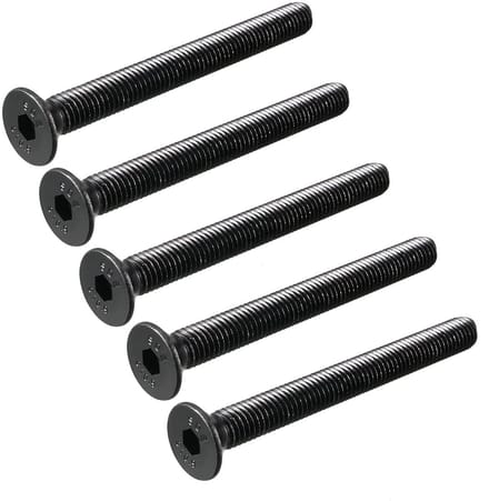 Verzonken Hoofd Zeskant Socket Schroeven M8x80mm 10.9 Koolstofstaal 8 Stuks