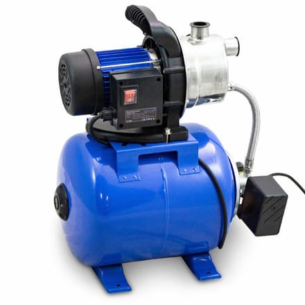 Waterpomp / Tuinpomp / Irrigatiepomp - 1200W - 3800L/H - Staal - Blauw