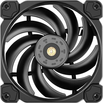 Jonsbo HF-120 PWM PC-ventilator Zwart (b x h x d) 120 x 25 x 120 mm
