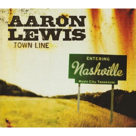 CD AARON LEWIS - Town Line STRV01013 Stroudavarious  2011 VS Country Gebruikt