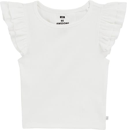 WE Fashion Meisjes cropped top met ruches