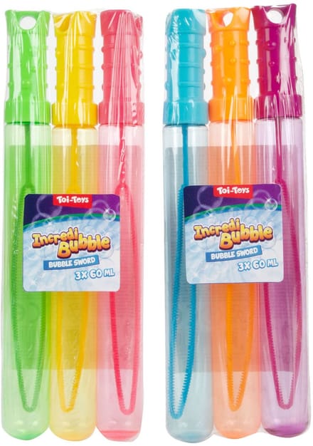 Incredibubble Bellenblaaszwaard 60ml, 3st.