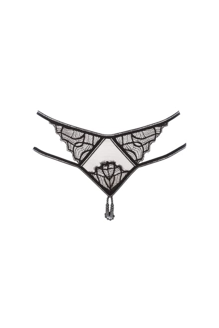 Bracli | Manhattan Panty Parel String Set | Erotische Lingerie Maat Plus