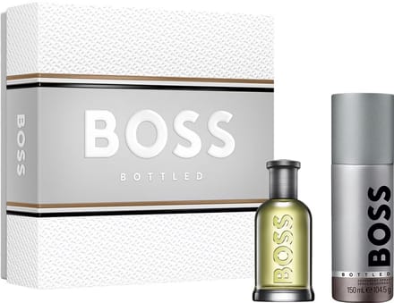 Boss Bottled Giftset 200 ml - Edt Spray 50ml/Deodorant Spray 150ml