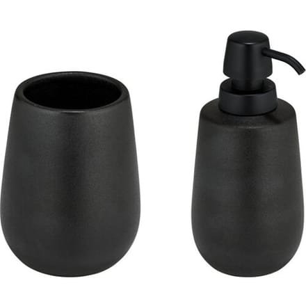 WENKO Zeepdispenser en tandenborstelhouder Nerno 2-delig