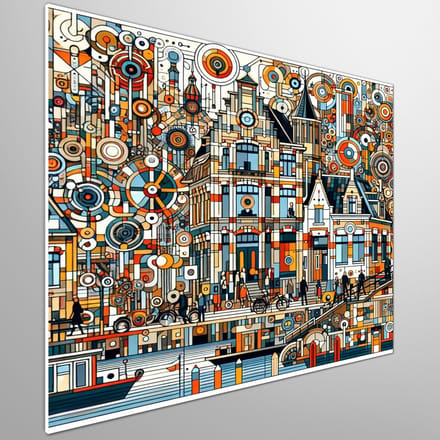 Kunstprint | Wanddecoratie | Forex | 75 × 75 cm