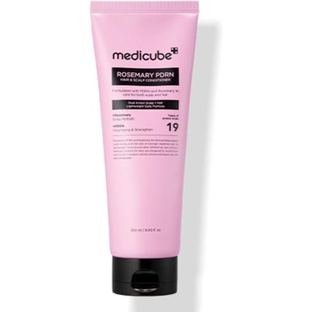 [medicube] Rozemarijn PDRN Haar- & Hoofdhuidconditioner 250ml white