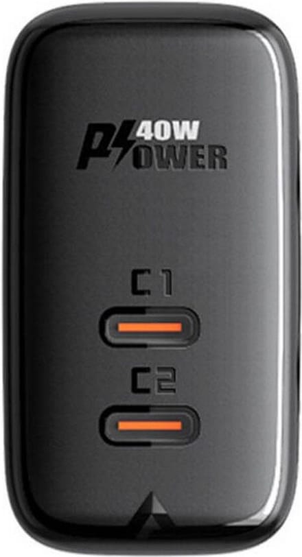ACEFAST Dual USB-C stroomadapter met Fast Charge -  Power Delivery 3.0 - Quick Charge -  40W