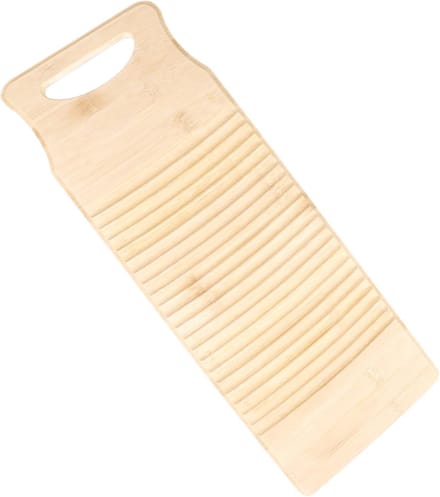 Wasbord Bamboe - Handwas Plank - Kleding Wassen - Antislip Ontwerp - 50x18cm - Natuurlijk