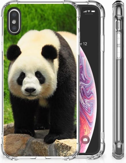 TPU Case Anti-Shock voor Apple iPhone X | Xs Case Anti-shock Panda