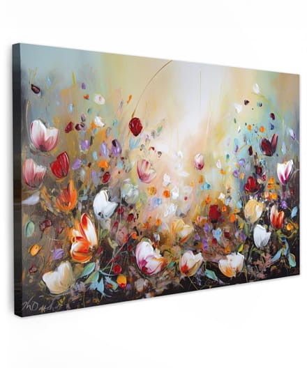 Wanddecoratie Woonkamer - Dailygoods- Canvas Schilderij 60x40 cm