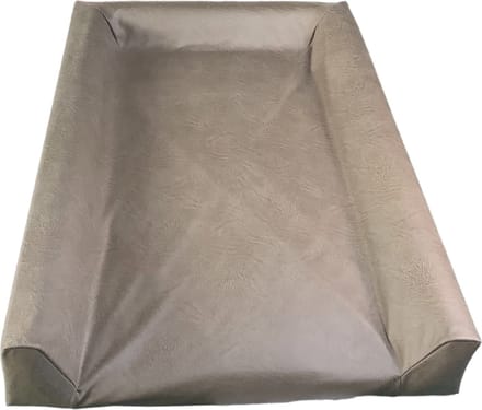 *25 Ikea Vädra aankleedkussen hoes, leger groen suéde look