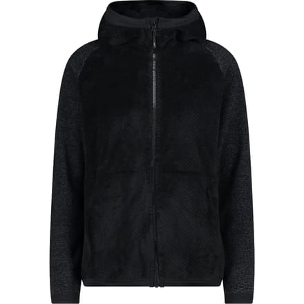 Dames fleece met capuchon CMP