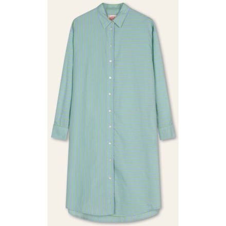 Oilily Dighton Stripe Jurk- maat34 Brunnera Blauw
