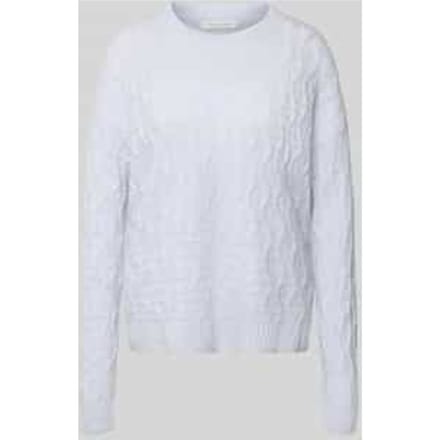 Gebreide pullover van kasjmier met ronde hals