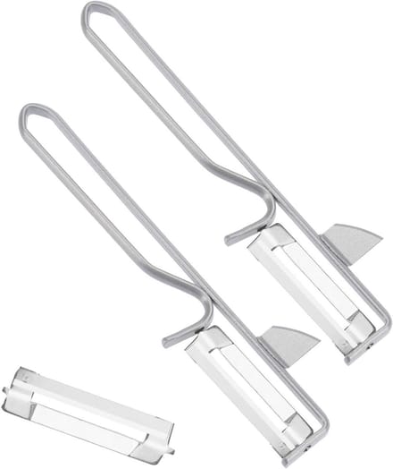 Universele dunschillers - 2 stuks - zilver - staal