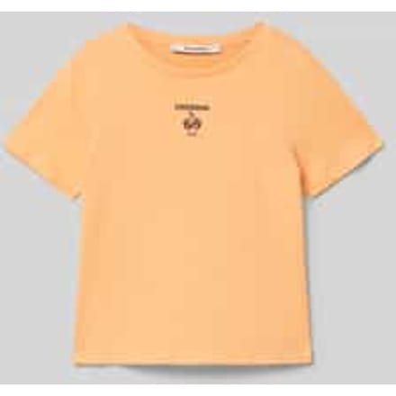 T-shirt met motief- en statementprint