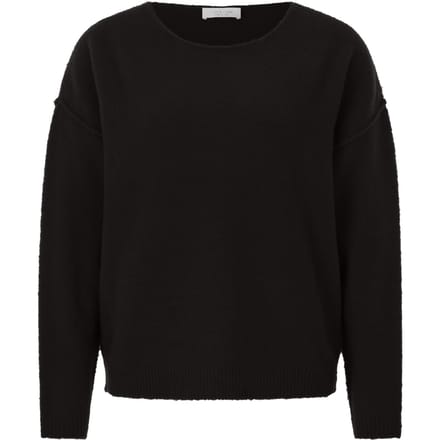 Rich & Royal Crew-neck Outside Seams Black Taglia: M | Maglioni a maglia Outlet | Donna | Nero