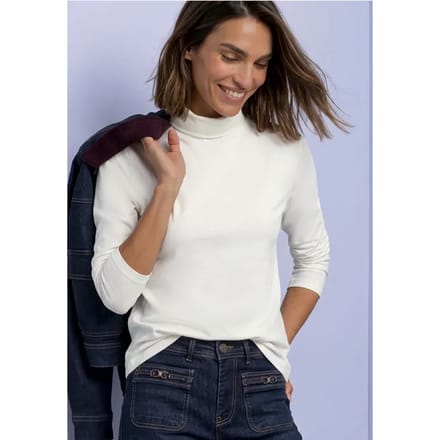 Shirt met lange mouwen en col