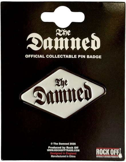 The Damned Gothic Logo - Pin