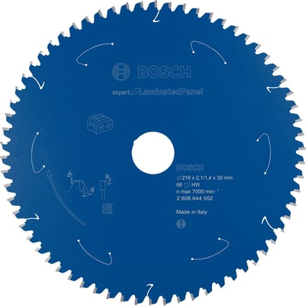 Bosch cirkelzaagblad Expert voor gelamineerde platen voor accutaf...