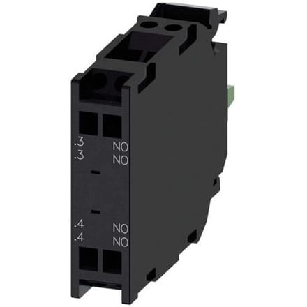 3SU1400-1AA10-3DA0 Contactmodule 2x NO 500 V DC/AC Geschikt voor merk (relais): Siemens 1 stuk(s)