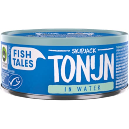 Skipjack tonijn in water MSC