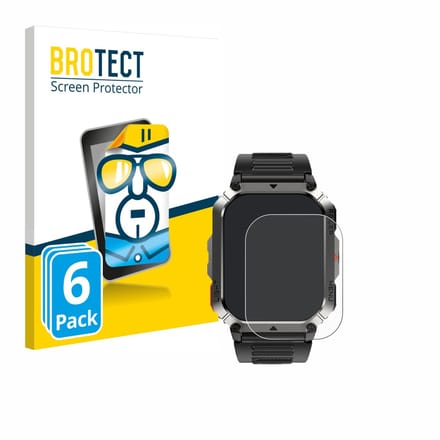 BROTECT - Screenprotector voor Blackview W70 Pro 1.45" - Folie Beschermfolie transparant 6 Stuks