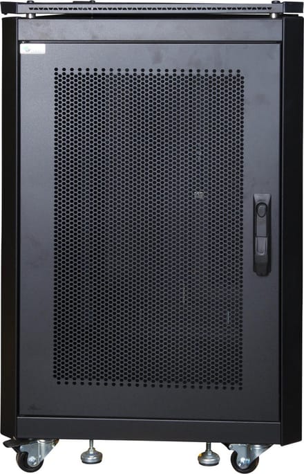 Logon 16U W=600Mm D=1000Mm H=897Mm Server Line Black