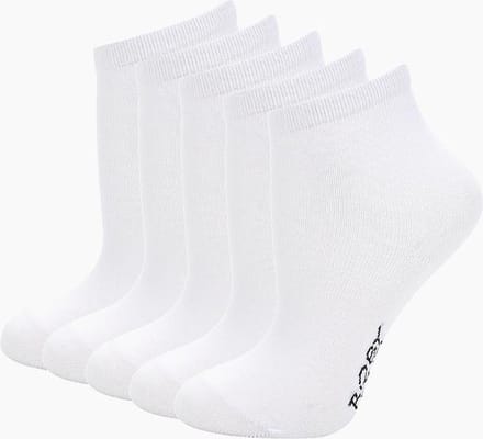 RobyKris Kids 5 paar kindersokken - Wit - Maat 34/35
