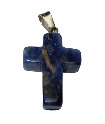 Kruis Hanger Lapis Lazuli