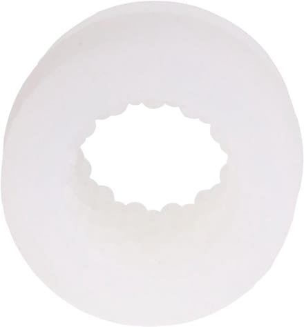 Glow Helping Head Silicone - Masturbator Sleeve - Frost / Green Glow