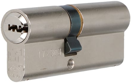 3 stuks - S2 veiligheidscilinder F6 35/45 SKG 2, dubbele profielcilinder (verschillend sluitend)