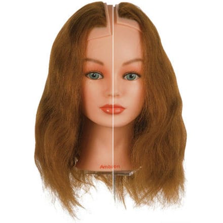 Sibel Haarstrip Rechts & Links middenbruin