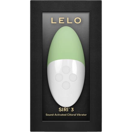 LELO SIRI 3 – Mini Vibrator – Geluidsgeactiveerd – 8 Genotsinstellingen – Pistachio Cream