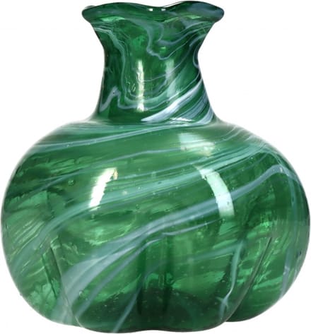 HD Collection Vaas Waves - Glas - - 15 x 15 x 15 cm (BxHxD)
