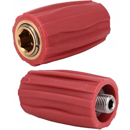 Rosfix Aansluiting Vervanging D12 QuickConnect - 1/4" m, 250 bar, 150°C - Geschikt voor Nilfisk, Kränzle
