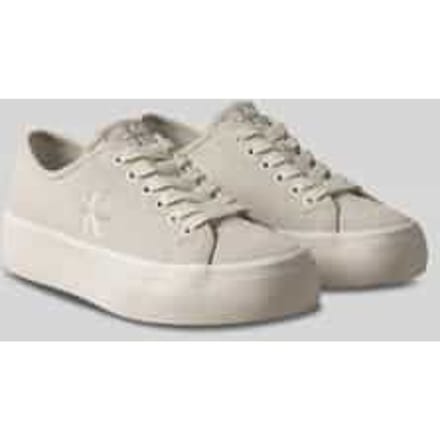 Sneakers met logodetails