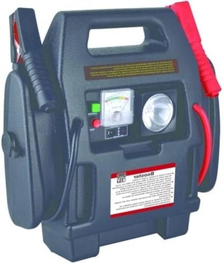 Oplader Booster - Acculader Startbooster - Auto Starten - Automatische Laadregeling - 334 cm - Zwart