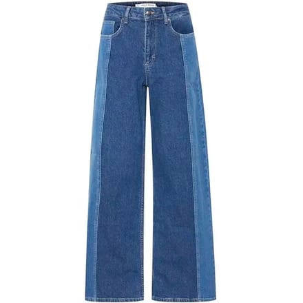 Hoge taille wijde jeans voor dames Pulz Jeans Hetta